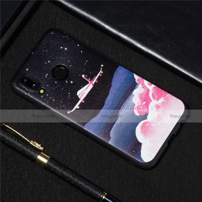 Silicone Candy Rubber Gel Fashionable Pattern Soft Case Cover S06 for Huawei Nova 3e