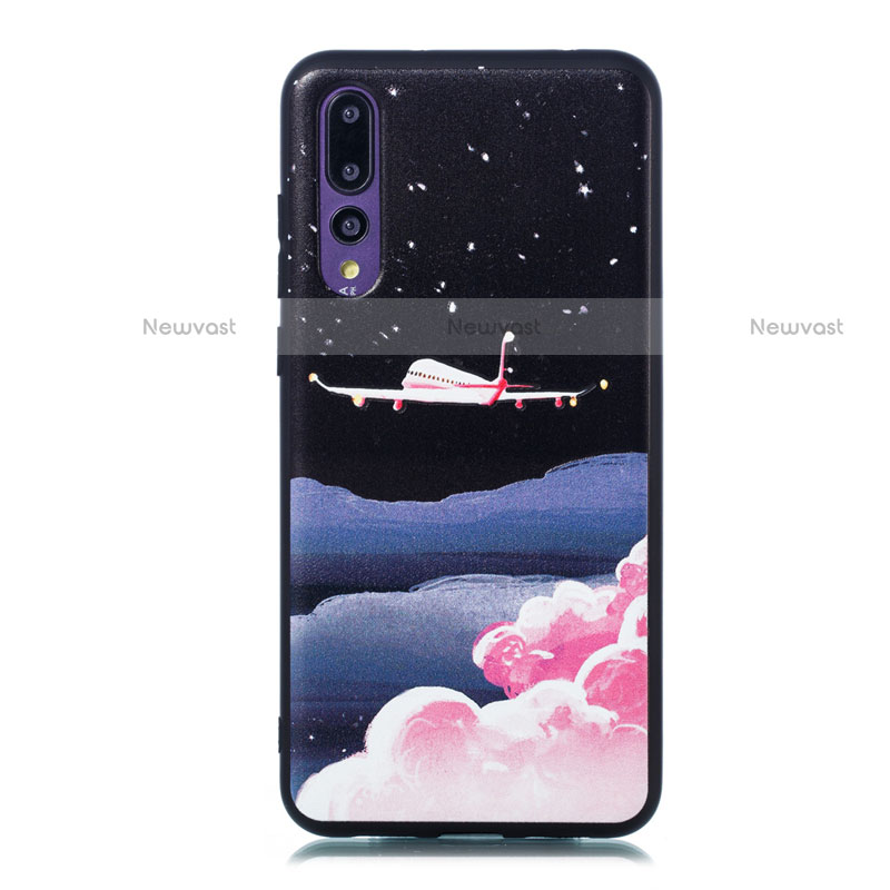 Silicone Candy Rubber Gel Fashionable Pattern Soft Case Cover S06 for Huawei P20 Pro Mixed