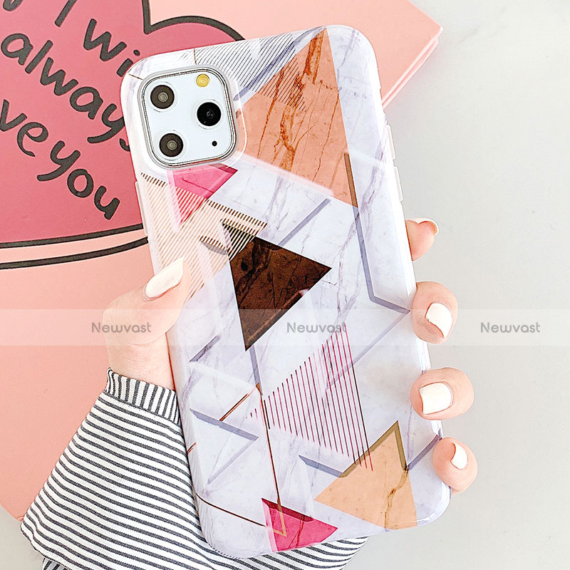 Silicone Candy Rubber Gel Fashionable Pattern Soft Case Cover S07 for Apple iPhone 11 Pro