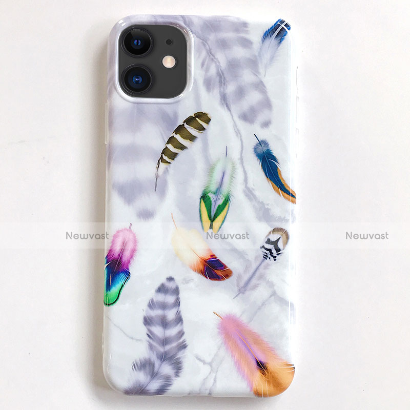 Silicone Candy Rubber Gel Fashionable Pattern Soft Case Cover S08 for Apple iPhone 11