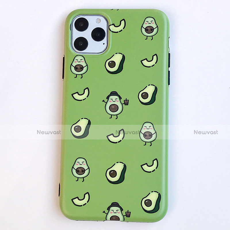 Silicone Candy Rubber Gel Fashionable Pattern Soft Case Cover S14 for Apple iPhone 11 Pro