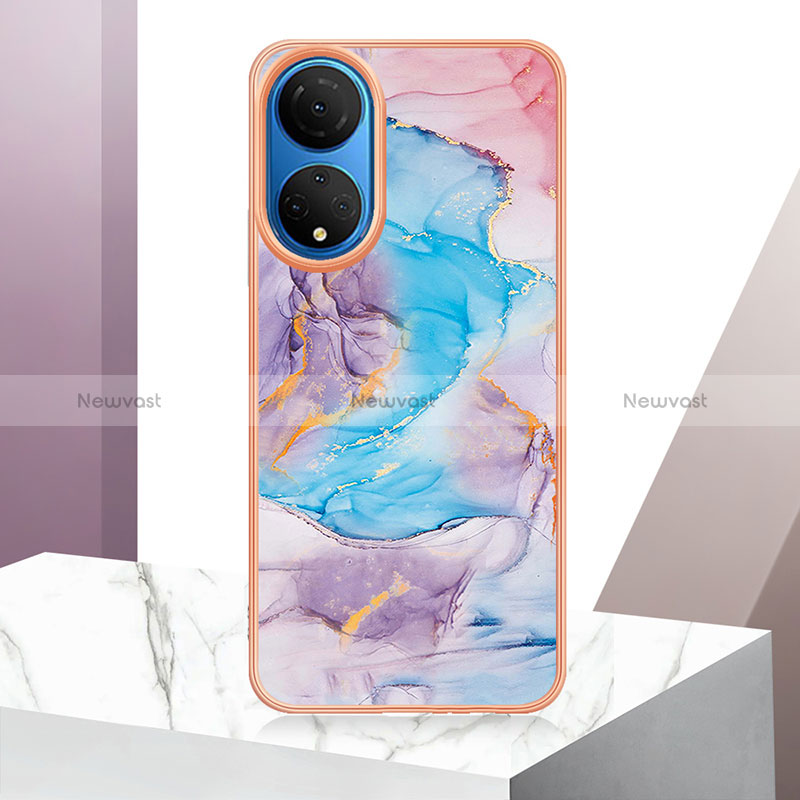 Silicone Candy Rubber Gel Fashionable Pattern Soft Case Cover Y01B for Huawei Honor X7