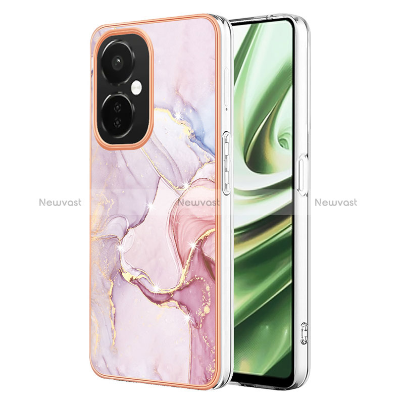 Silicone Candy Rubber Gel Fashionable Pattern Soft Case Cover Y01B for Oppo K11x 5G