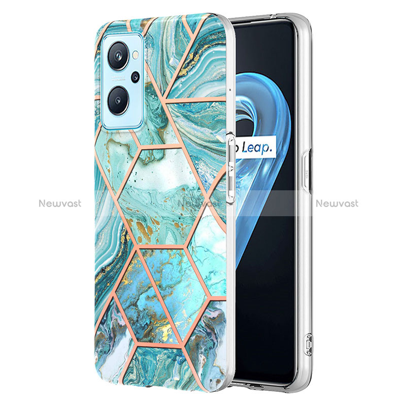 Silicone Candy Rubber Gel Fashionable Pattern Soft Case Cover Y01B for Realme 9i 4G