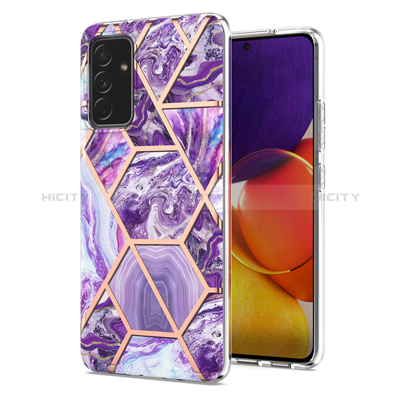 Silicone Candy Rubber Gel Fashionable Pattern Soft Case Cover Y01B for Samsung Galaxy A24 4G