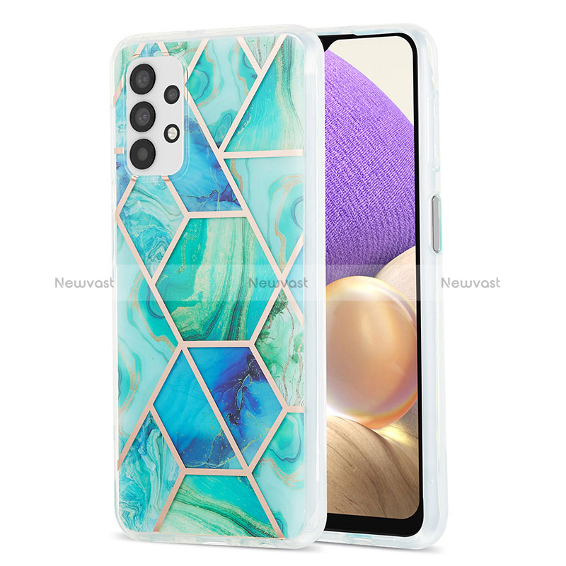 Silicone Candy Rubber Gel Fashionable Pattern Soft Case Cover Y01B for Samsung Galaxy A32 5G