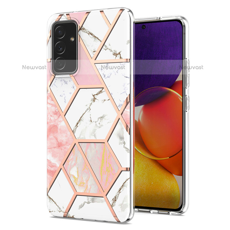 Silicone Candy Rubber Gel Fashionable Pattern Soft Case Cover Y01B for Samsung Galaxy Quantum2 5G