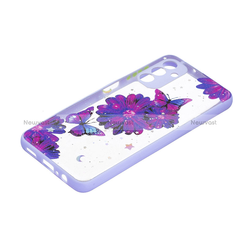 Silicone Candy Rubber Gel Fashionable Pattern Soft Case Cover Y01X for Samsung Galaxy A04s