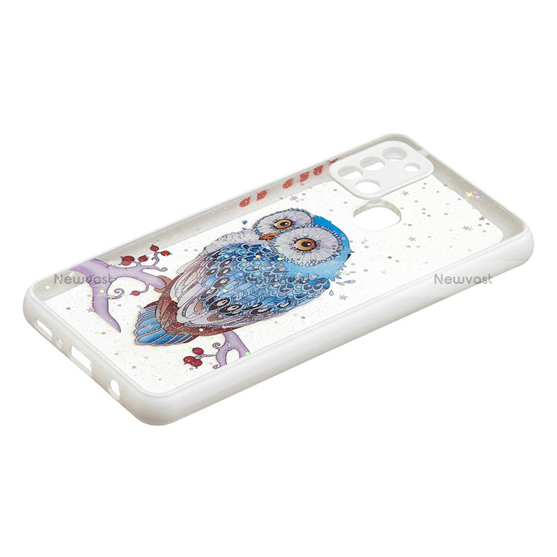 Silicone Candy Rubber Gel Fashionable Pattern Soft Case Cover Y01X for Samsung Galaxy A21s