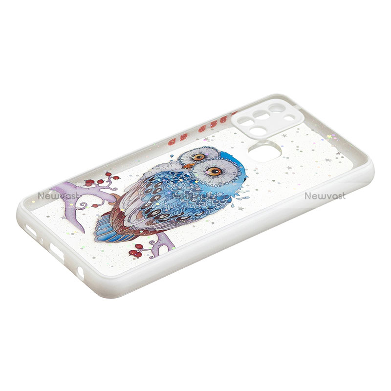 Silicone Candy Rubber Gel Fashionable Pattern Soft Case Cover Y01X for Samsung Galaxy A21s Mixed