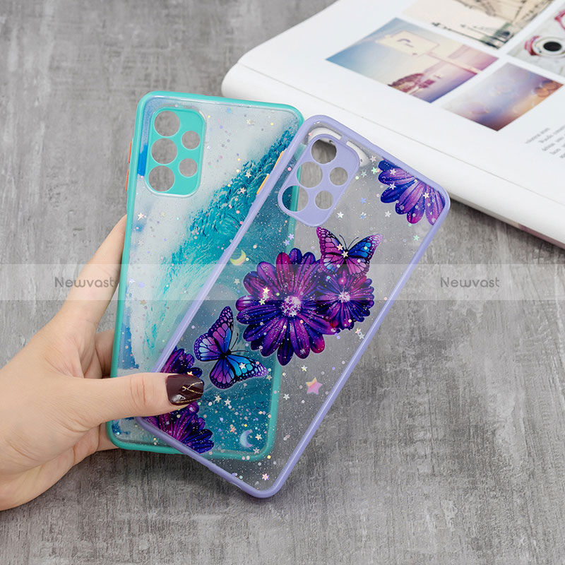Silicone Candy Rubber Gel Fashionable Pattern Soft Case Cover Y01X for Samsung Galaxy A32 5G