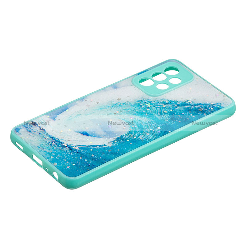 Silicone Candy Rubber Gel Fashionable Pattern Soft Case Cover Y01X for Samsung Galaxy A52 5G