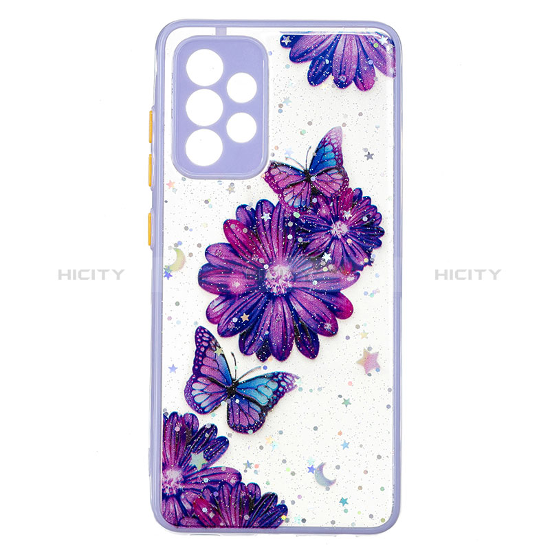 Silicone Candy Rubber Gel Fashionable Pattern Soft Case Cover Y01X for Samsung Galaxy A53 5G
