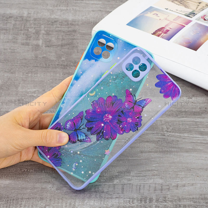 Silicone Candy Rubber Gel Fashionable Pattern Soft Case Cover Y01X for Samsung Galaxy F42 5G