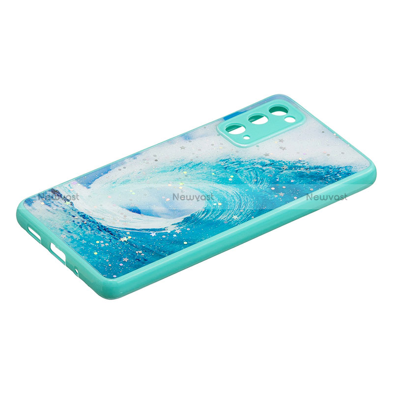 Silicone Candy Rubber Gel Fashionable Pattern Soft Case Cover Y01X for Samsung Galaxy S20 FE 4G