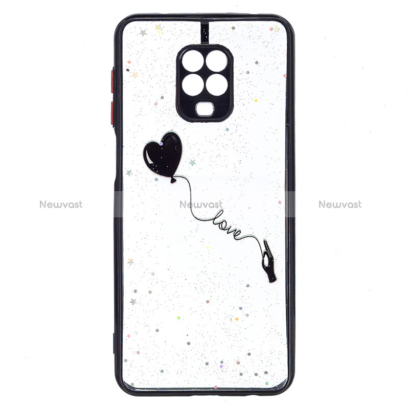 Silicone Candy Rubber Gel Fashionable Pattern Soft Case Cover Y01X for Xiaomi Poco M2 Pro Black