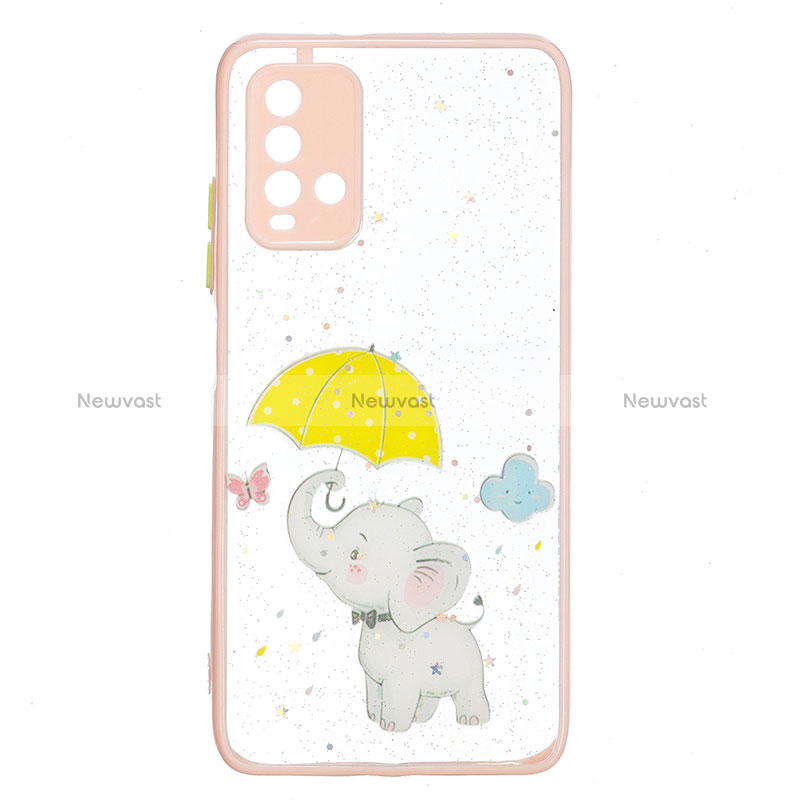 Silicone Candy Rubber Gel Fashionable Pattern Soft Case Cover Y01X for Xiaomi Redmi 9 Power