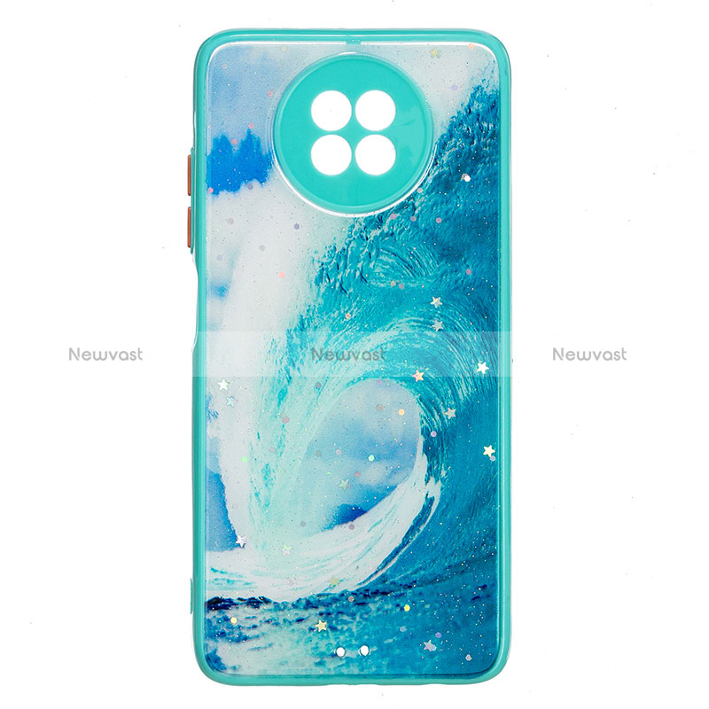 Silicone Candy Rubber Gel Fashionable Pattern Soft Case Cover Y01X for Xiaomi Redmi Note 9 5G