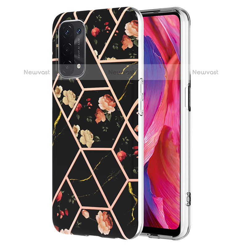 Silicone Candy Rubber Gel Fashionable Pattern Soft Case Cover Y02B for Oppo A93 5G