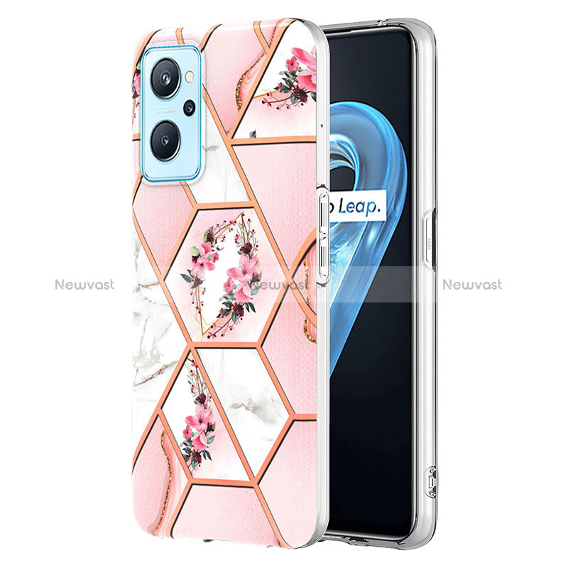 Silicone Candy Rubber Gel Fashionable Pattern Soft Case Cover Y02B for Oppo A96 4G