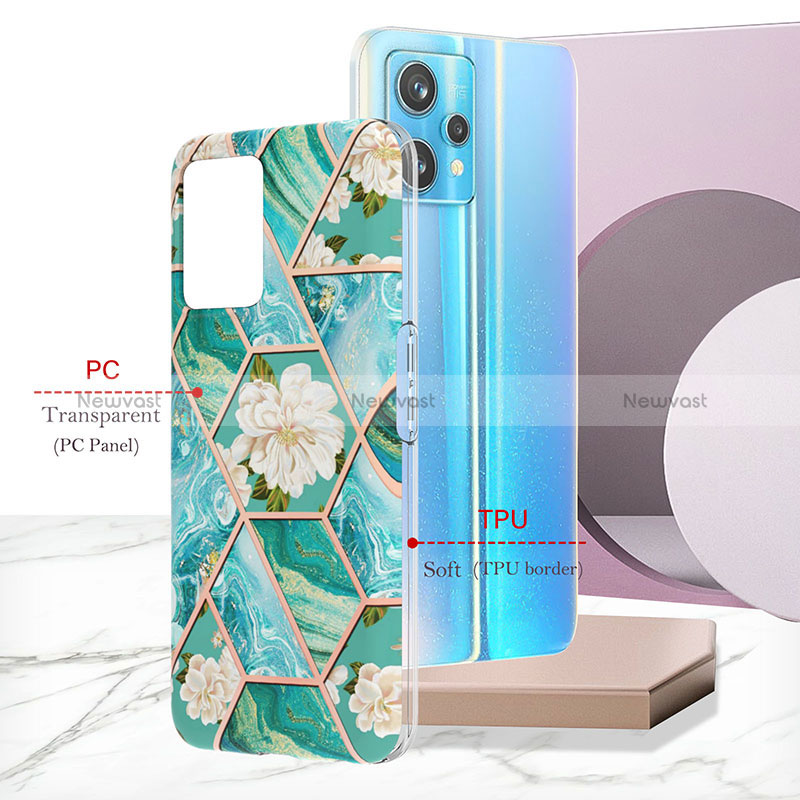 Silicone Candy Rubber Gel Fashionable Pattern Soft Case Cover Y02B for Realme 9 4G