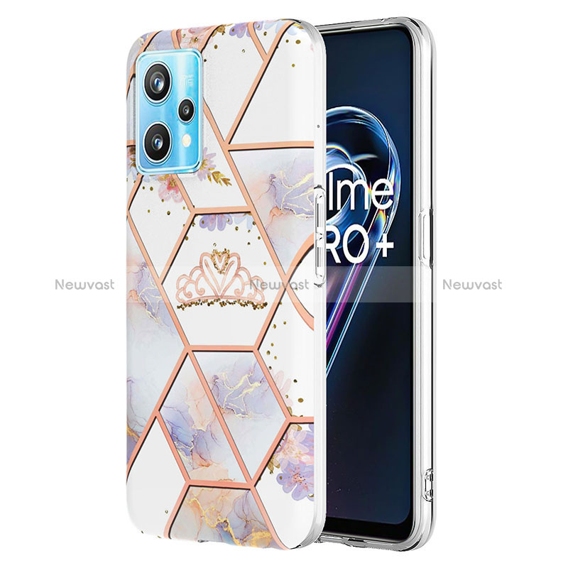 Silicone Candy Rubber Gel Fashionable Pattern Soft Case Cover Y02B for Realme 9 5G