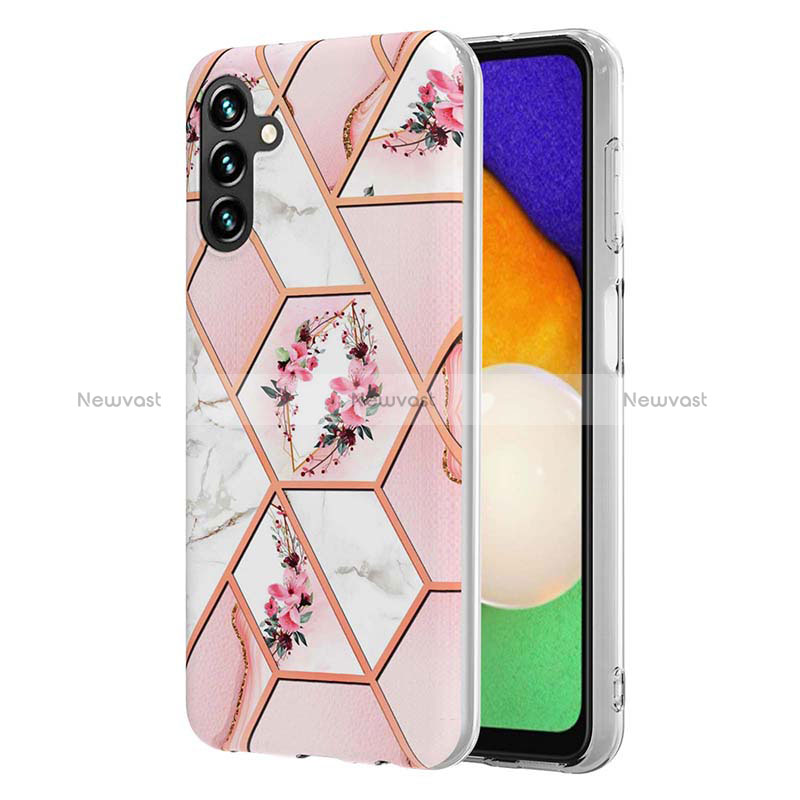 Silicone Candy Rubber Gel Fashionable Pattern Soft Case Cover Y02B for Samsung Galaxy A13 5G