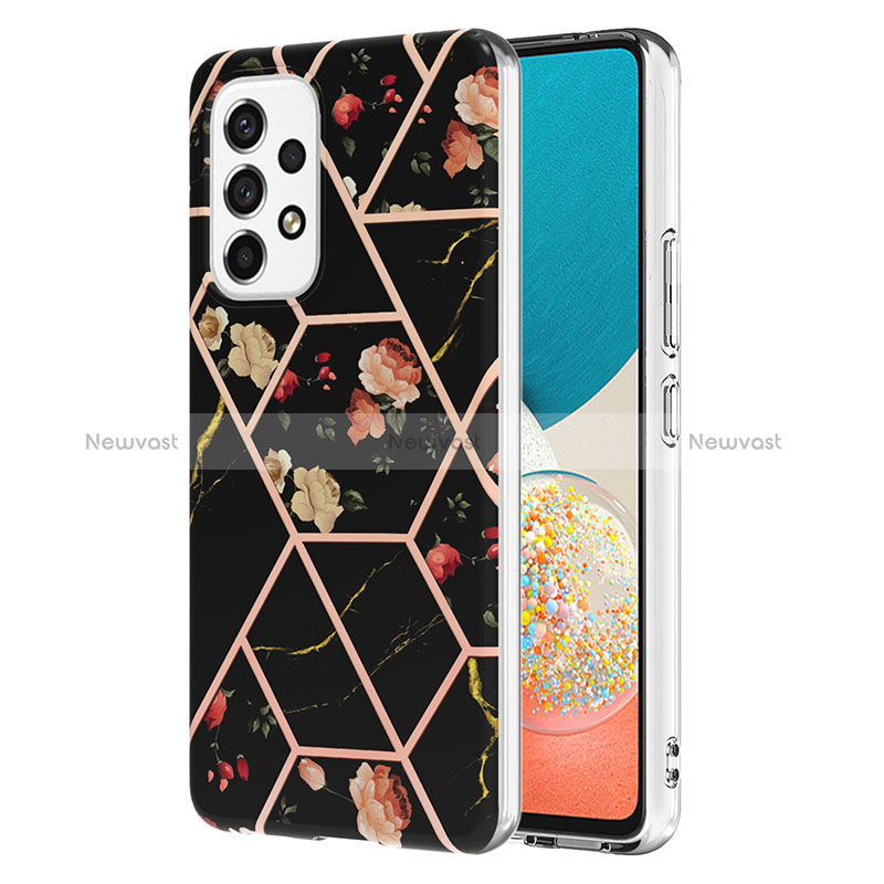 Silicone Candy Rubber Gel Fashionable Pattern Soft Case Cover Y02B for Samsung Galaxy A53 5G