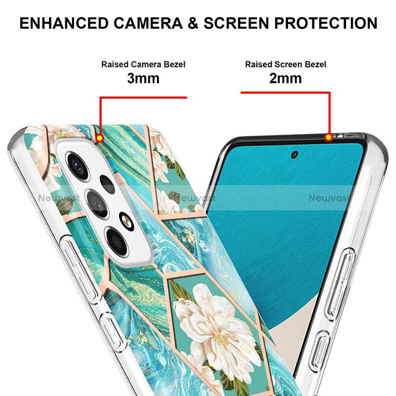 Silicone Candy Rubber Gel Fashionable Pattern Soft Case Cover Y02B for Samsung Galaxy A53 5G