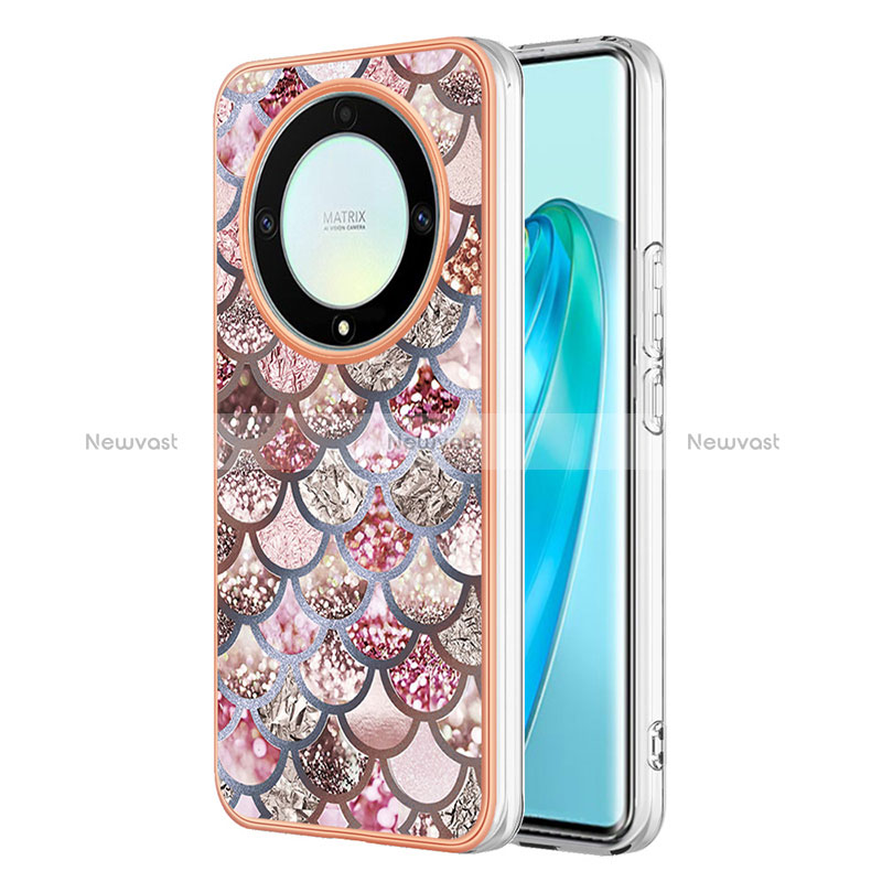 Silicone Candy Rubber Gel Fashionable Pattern Soft Case Cover Y03B for Huawei Honor X9a 5G
