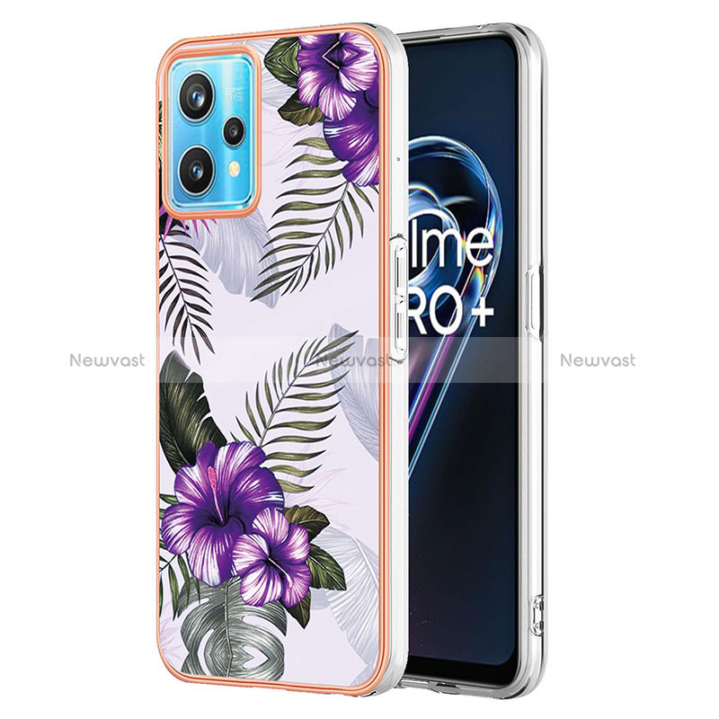 Silicone Candy Rubber Gel Fashionable Pattern Soft Case Cover Y03B for Realme 9 5G