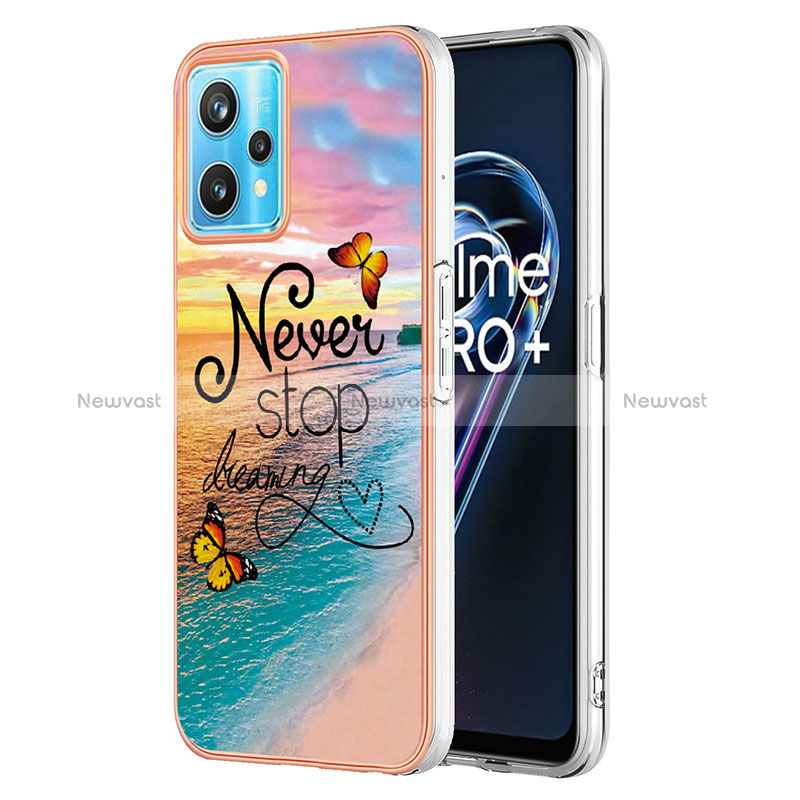 Silicone Candy Rubber Gel Fashionable Pattern Soft Case Cover Y03B for Realme 9 Pro+ Plus 5G Mixed