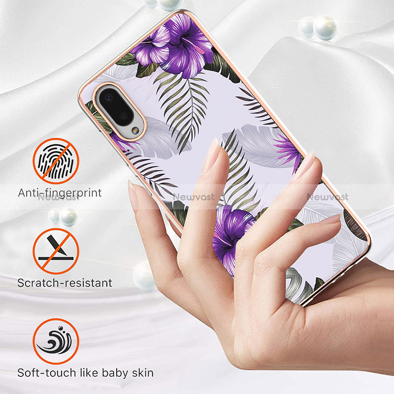 Silicone Candy Rubber Gel Fashionable Pattern Soft Case Cover Y03B for Samsung Galaxy A02