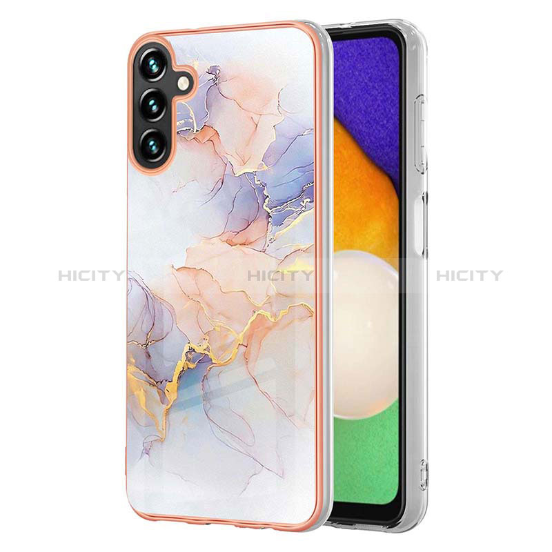 Silicone Candy Rubber Gel Fashionable Pattern Soft Case Cover Y03B for Samsung Galaxy A04s