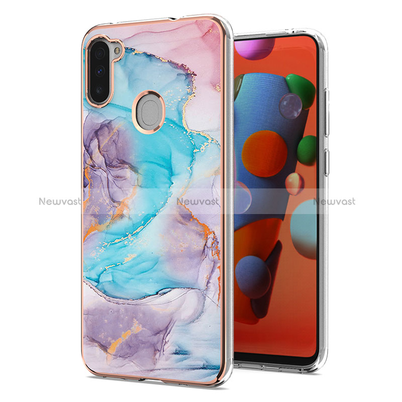 Silicone Candy Rubber Gel Fashionable Pattern Soft Case Cover Y03B for Samsung Galaxy A11