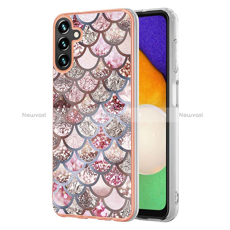 Silicone Candy Rubber Gel Fashionable Pattern Soft Case Cover Y03B for Samsung Galaxy A13 5G
