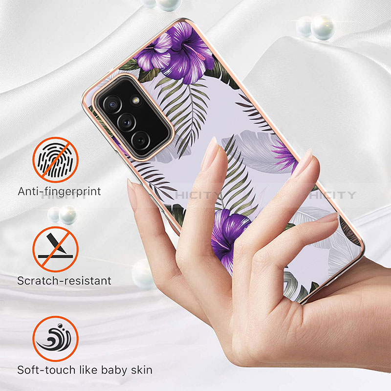 Silicone Candy Rubber Gel Fashionable Pattern Soft Case Cover Y03B for Samsung Galaxy A24 4G