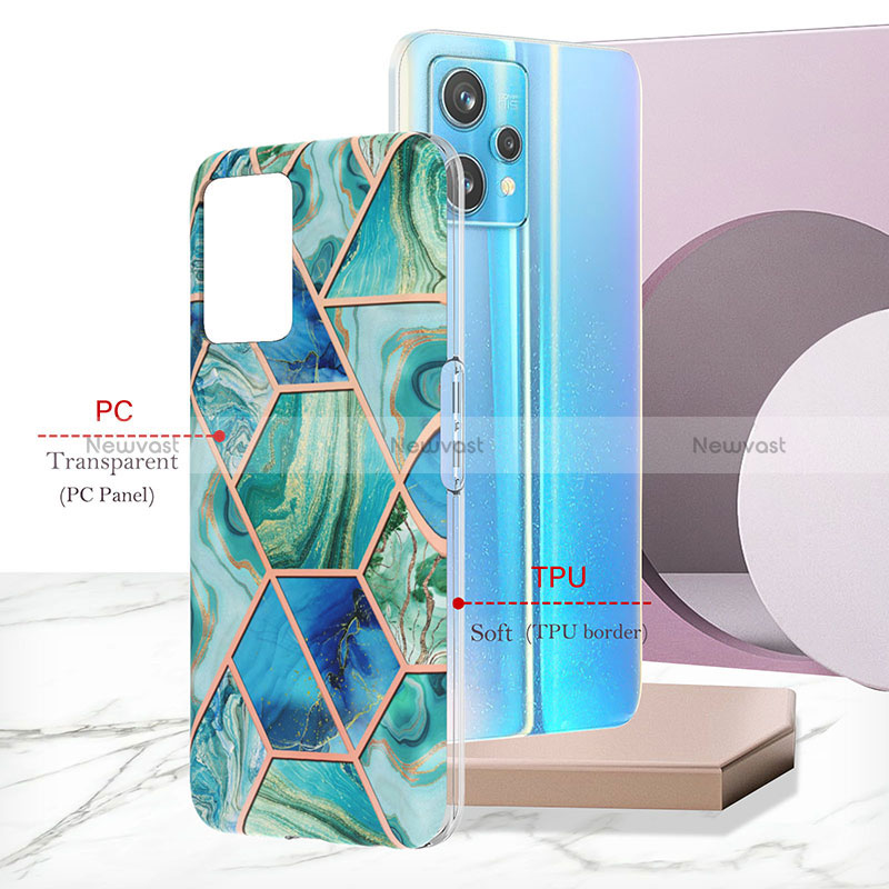 Silicone Candy Rubber Gel Fashionable Pattern Soft Case Cover Y04B for Realme 9 Pro+ Plus 5G