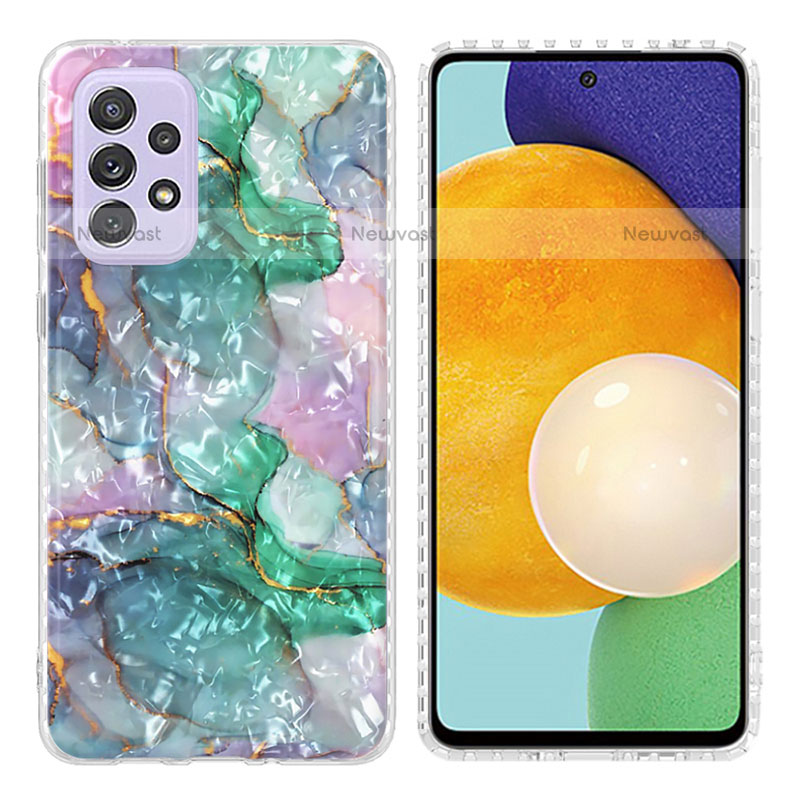 Silicone Candy Rubber Gel Fashionable Pattern Soft Case Cover Y04B for Samsung Galaxy A23 5G