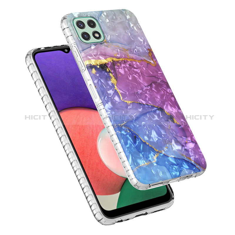 Silicone Candy Rubber Gel Fashionable Pattern Soft Case Cover Y04B for Samsung Galaxy F42 5G