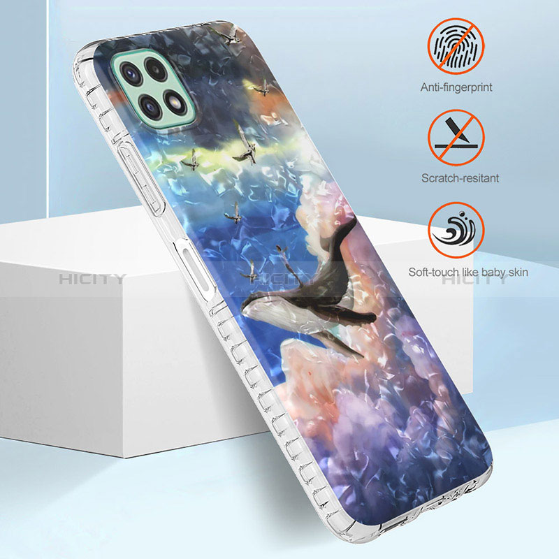 Silicone Candy Rubber Gel Fashionable Pattern Soft Case Cover Y04B for Samsung Galaxy F42 5G