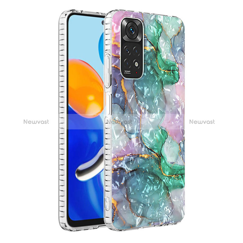 Silicone Candy Rubber Gel Fashionable Pattern Soft Case Cover Y04B for Xiaomi Redmi Note 11 4G (2022)