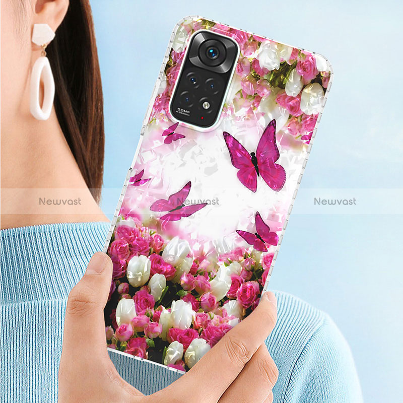 Silicone Candy Rubber Gel Fashionable Pattern Soft Case Cover Y04B for Xiaomi Redmi Note 11S 4G