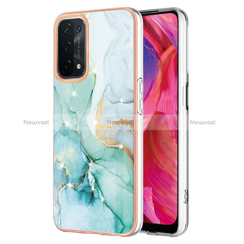 Silicone Candy Rubber Gel Fashionable Pattern Soft Case Cover Y05B for Oppo A74 5G