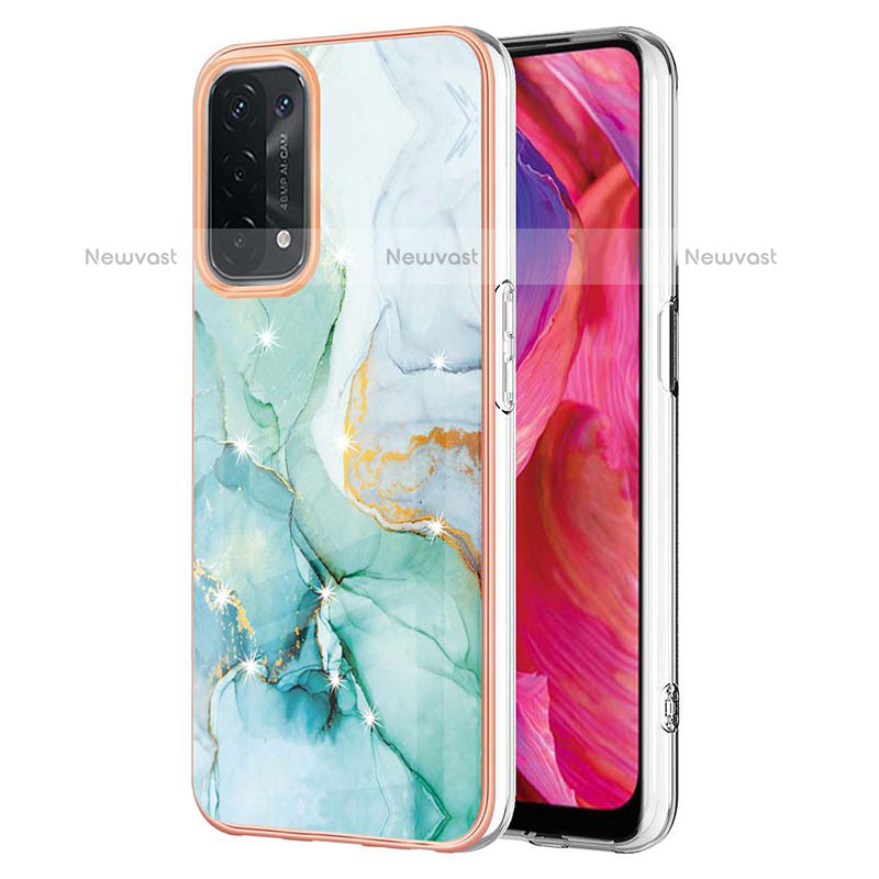 Silicone Candy Rubber Gel Fashionable Pattern Soft Case Cover Y05B for Oppo A93 5G