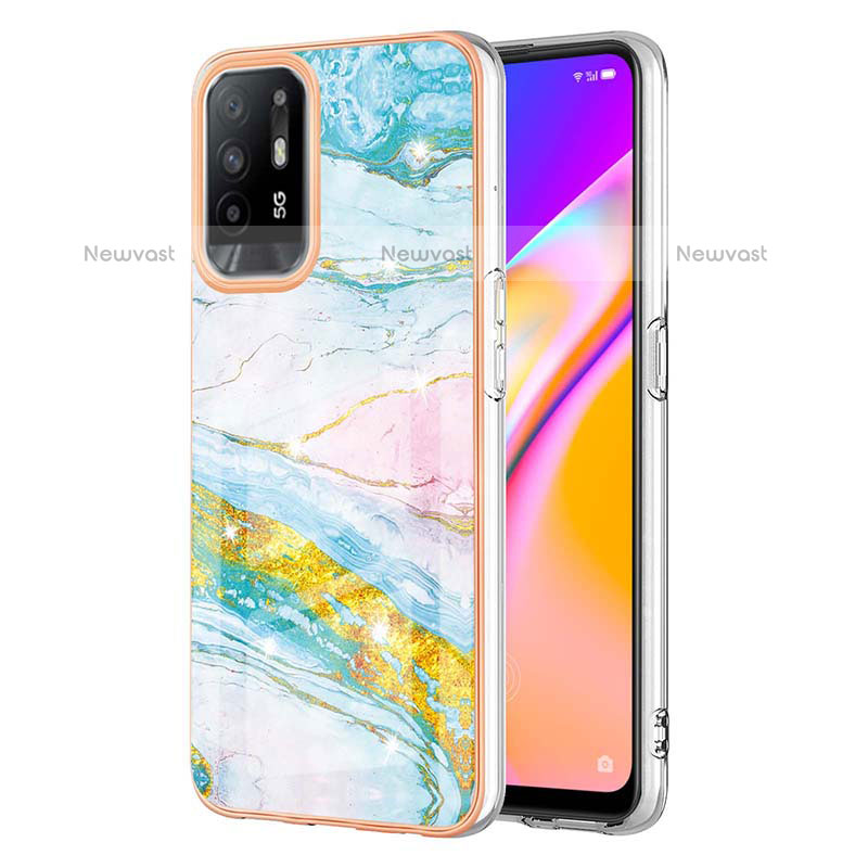 Silicone Candy Rubber Gel Fashionable Pattern Soft Case Cover Y05B for Oppo F19 Pro+ Plus 5G