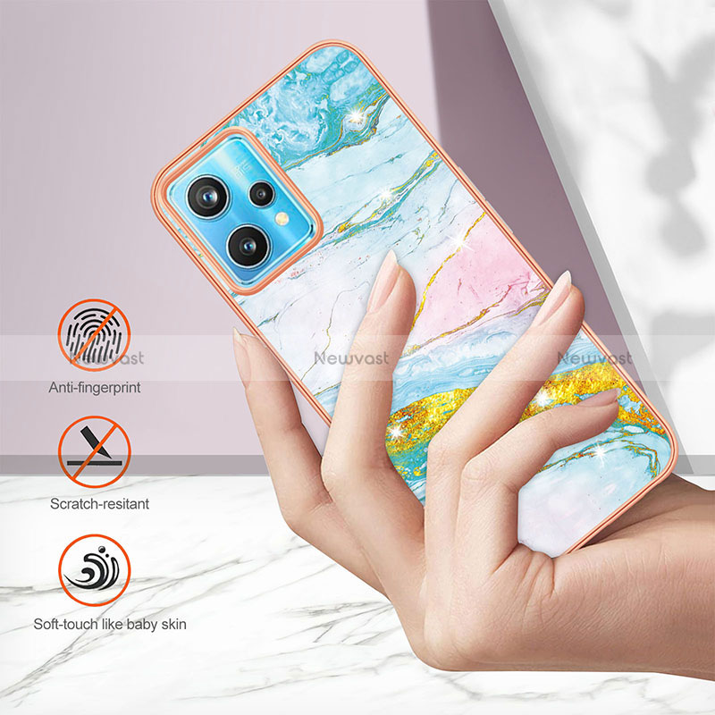 Silicone Candy Rubber Gel Fashionable Pattern Soft Case Cover Y05B for Realme Q5 5G