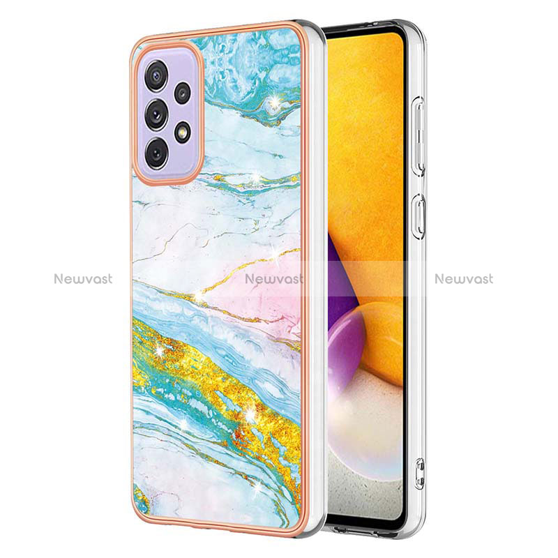 Silicone Candy Rubber Gel Fashionable Pattern Soft Case Cover Y05B for Samsung Galaxy A13 4G Colorful