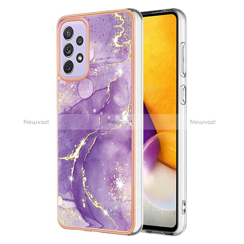 Silicone Candy Rubber Gel Fashionable Pattern Soft Case Cover Y05B for Samsung Galaxy A23 4G