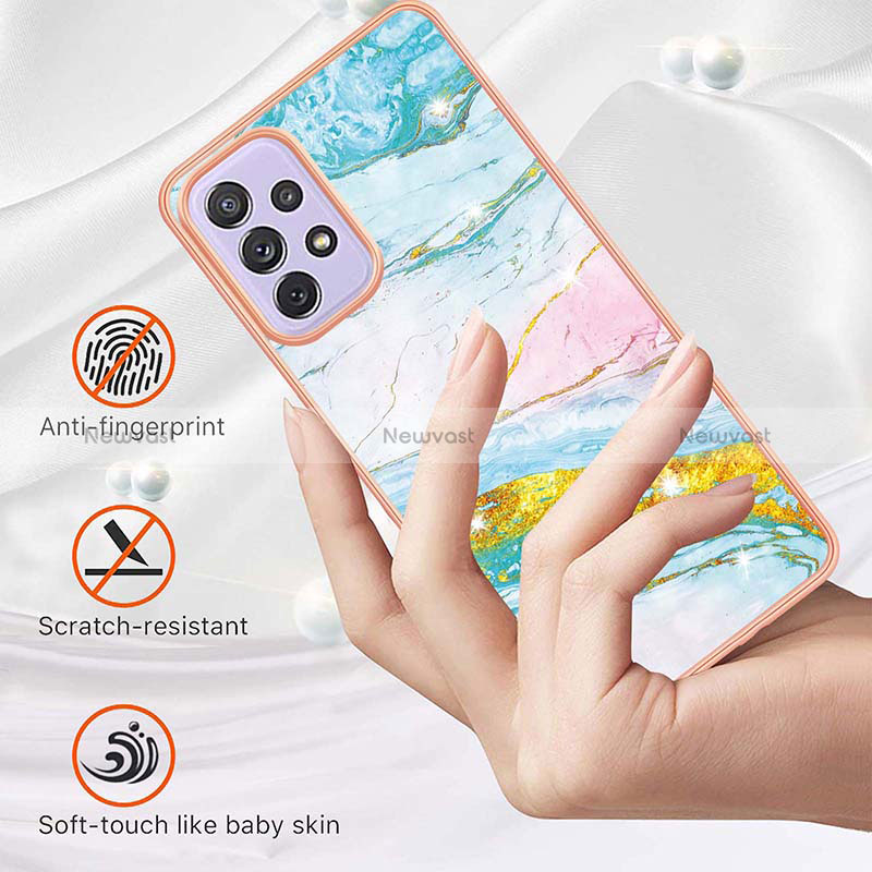 Silicone Candy Rubber Gel Fashionable Pattern Soft Case Cover Y05B for Samsung Galaxy A23 4G